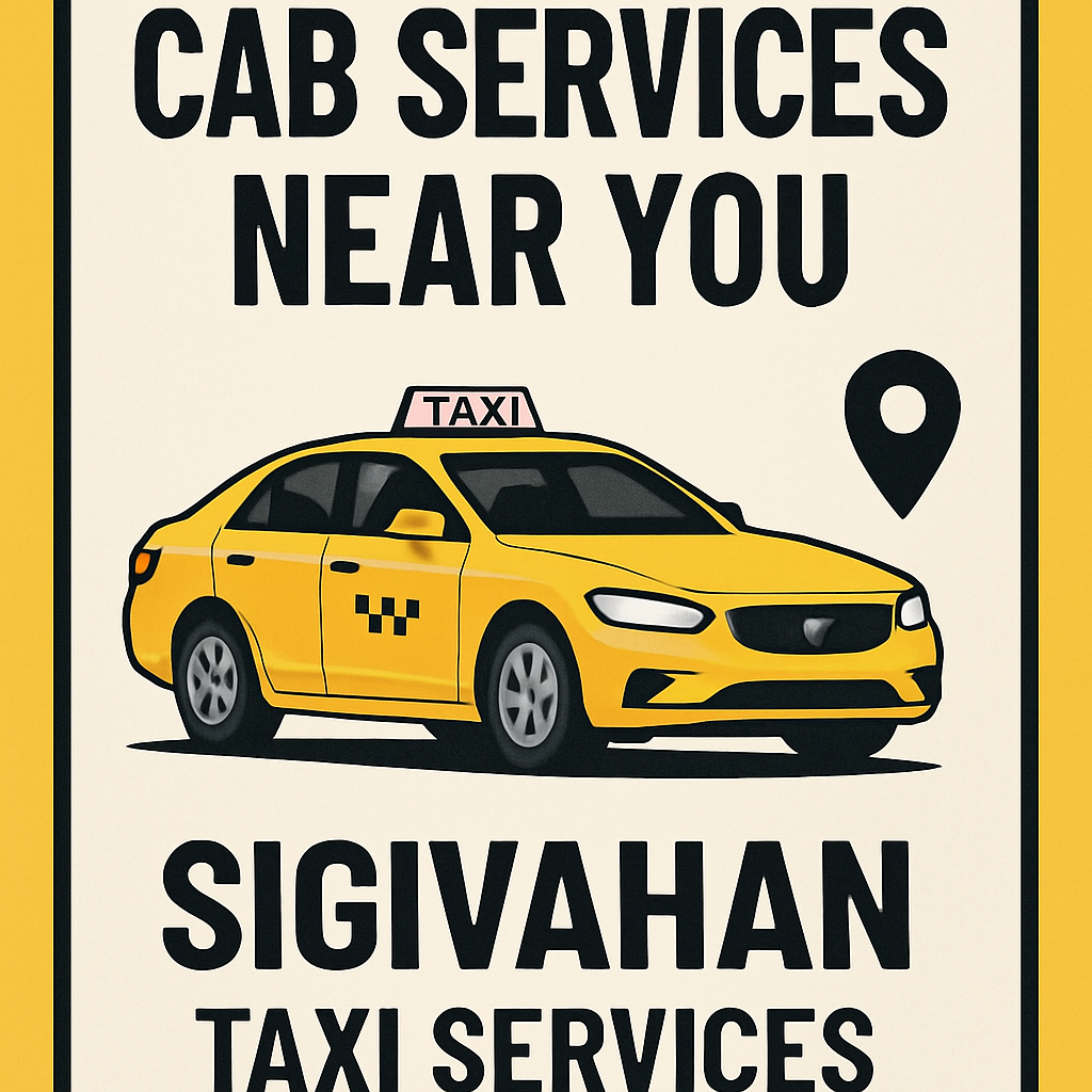 Cab Services Near You | Sigivahan Taxi Services
